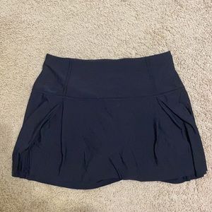 Black Lululemon Pleaded Tennis Skirt. Tall Size:10